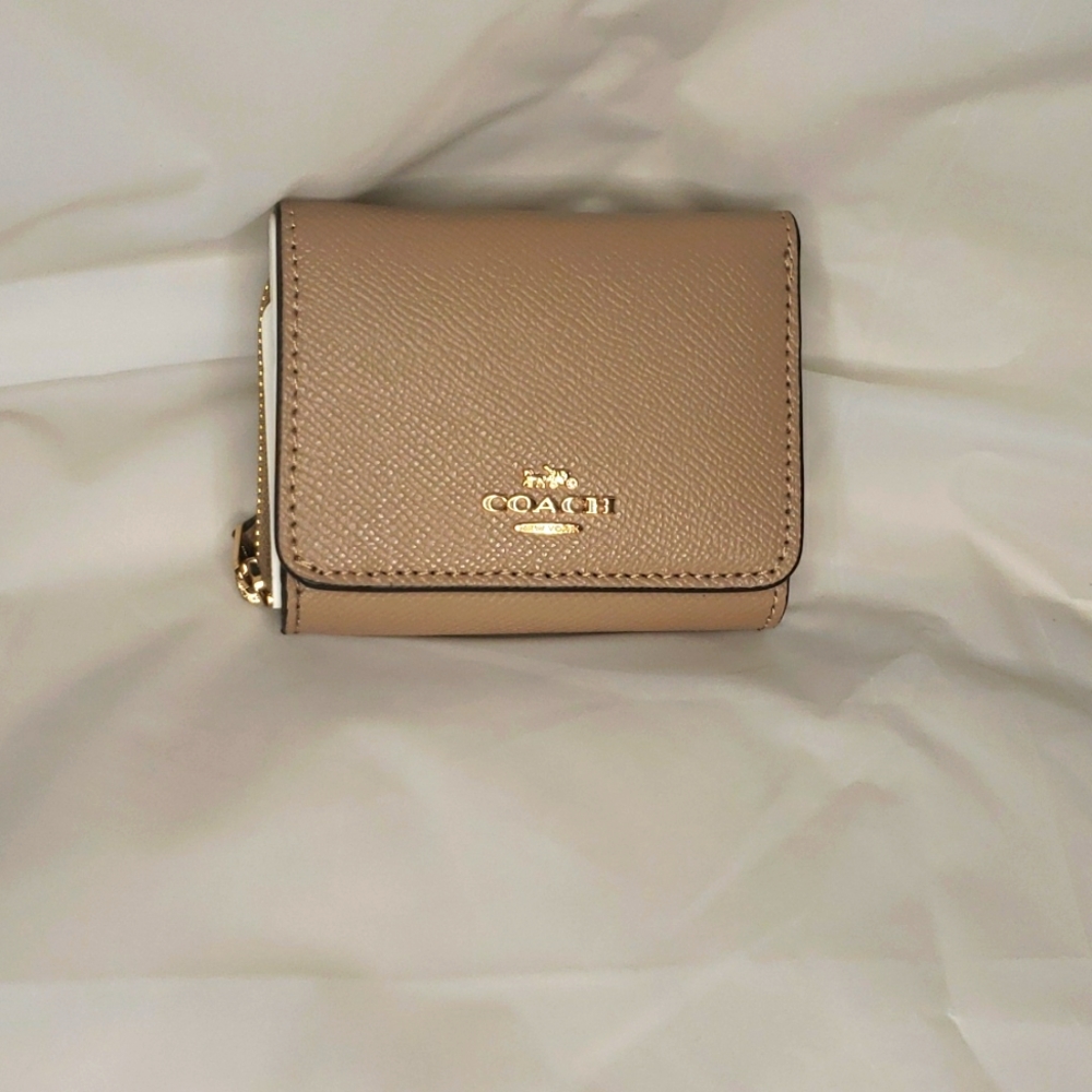 Coach wallet taupe - Picture 1 of 4